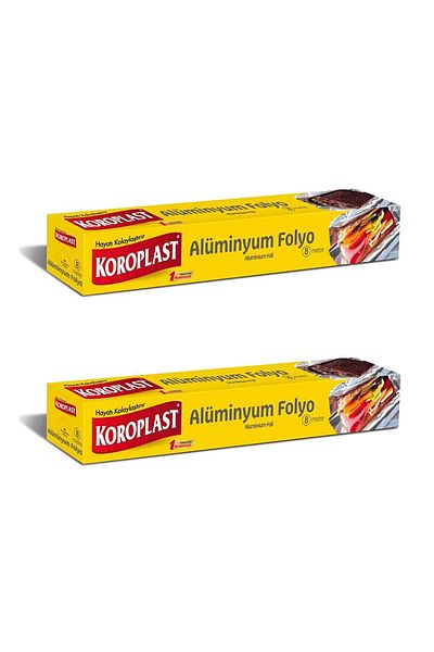 Koroplast 8 Meters x 2 Pieces Aluminum Foil