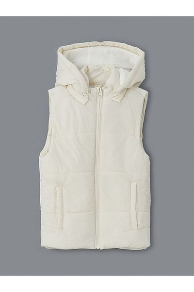LC Waikiki Lcw Hooded Boys' Puffer Vest Fast Fashion