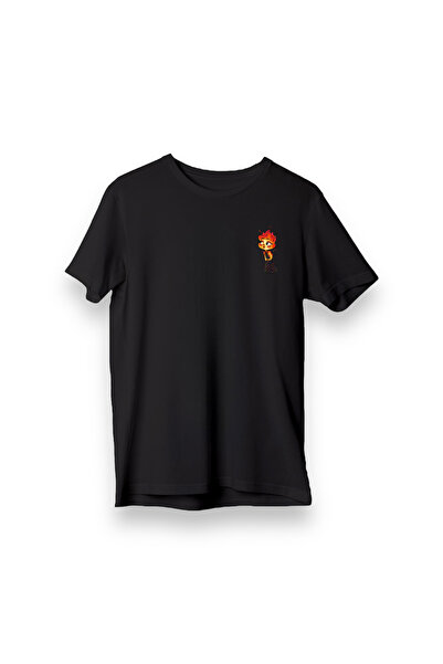 TARCENMODA تي شيرت عادي مطبوع عليه Fire Girl