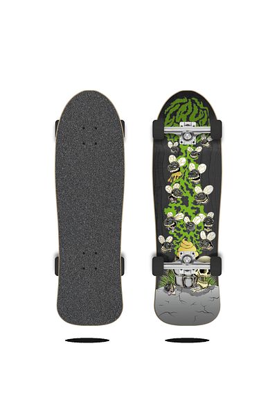 Cruzade Holy Shit Skateboard Complete 9 Inch