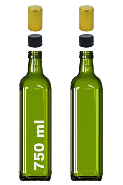 Afracam 750 ml Green Maraska Coated Green Green Maraska Coated Bottle 2 Pieces