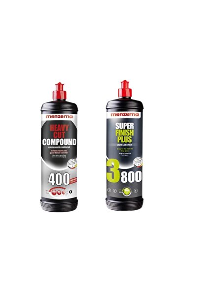 Menzerna Set 1lt 400-3800 Kalın Pasta Hare Cila Set 1kg