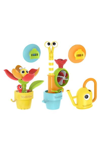 Yookidoo Yookidoo Bath Toy, Flower & Playful Snail, 18 months+