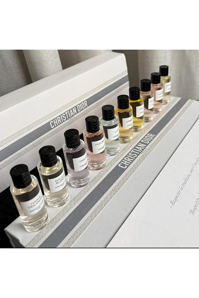 Christian Dior Dior Private Box Mini Perfumes 10 Pieces 7ml with Accessories
