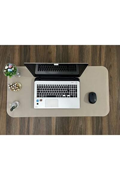 MODA Vizon Gri deri sümen, Mousepad, Hediyelik masa üstü
