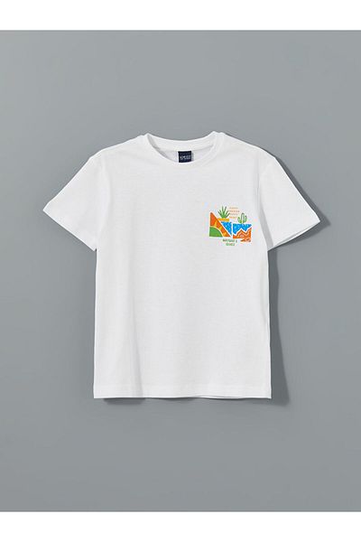 LC Waikiki New Season Crew Neck Boy's T-Shirt - S5I183Z4