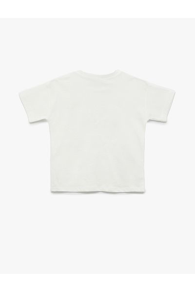 Koton Stitch Licensed Cotton Short Sleeve Printed T-Shirt