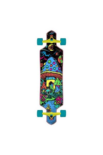 Santa Cruz لوح تزلج طويل كامل من Time Warp DT مقاس 36 بوصة