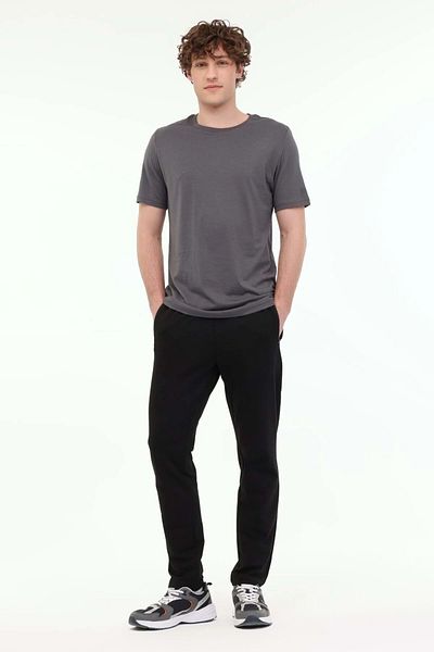 lumberjack MB CT110 PM C NK T-SH 5FX T-SHIRT - ANTRESIT - XXL - ST08072-ANTRESIT-XXL