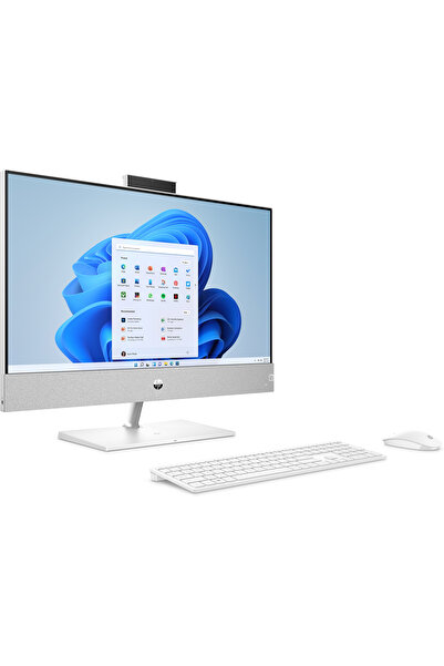 HP Pavilion AMD Ryzen5-5500U 16Gb RAM 512Gb SSD AMD Radeon Grafik Kartı 23,8" W11 Gümüş All-In One D