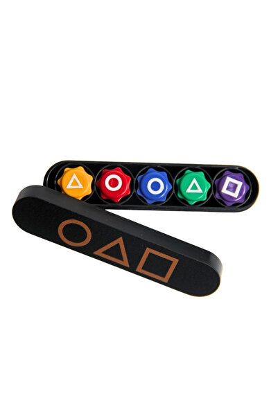 TOYFEST Squid Games 5 Stone Game Plastic Stick