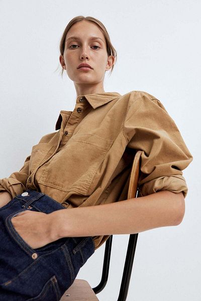 H&M Corduroy shirt