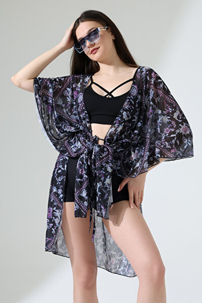 Esberin Μπροστινό μοτίβο με κορδόνια από τούλι Pareo