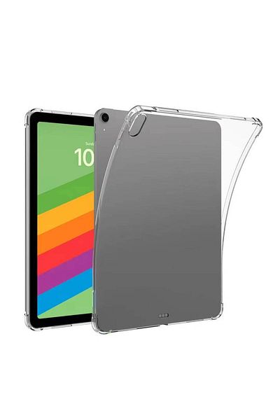 Hatreds غطاء حماية من السيليكون لهاتف Apple iPad Air 13 2025 M3 مع حماية من الوسادة الهوائية في الزاوية وتصميم شفاف