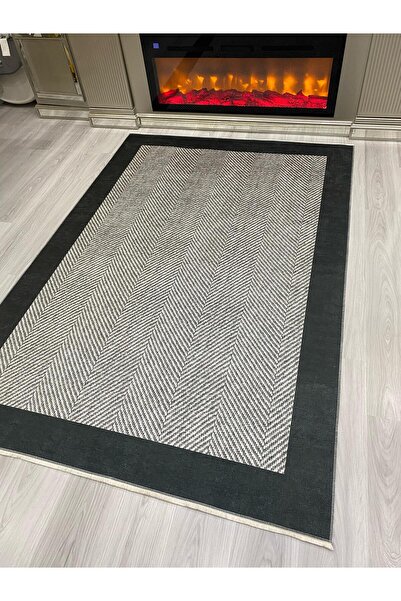 ALLGELSİN Yıkanabilir Kaymaz Taban Salon ve Oturma odası Halısı Yeni  Sezon D...