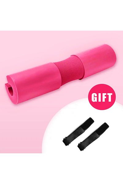 Choice Pink Squat Neck Pads, Barbell Shoulder Pads, Fitness Gloves, Men's Strength Lift, Women's Knee Pads,