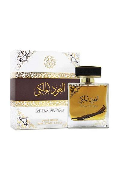 lattafa Jawaher Crystal Oud Malaki Edp 100Ml - عطر العود الملكي جواهر كريستال EDP 100ملليلتر