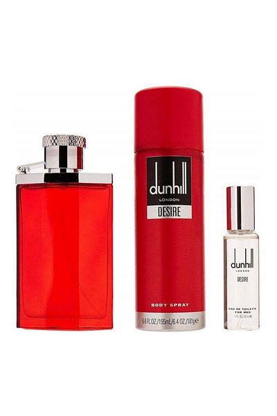 Dunhill طقم هدايا ديزاير EDT 100 Ml, EDT 30 Ml, Body Spray 195ملليلتر