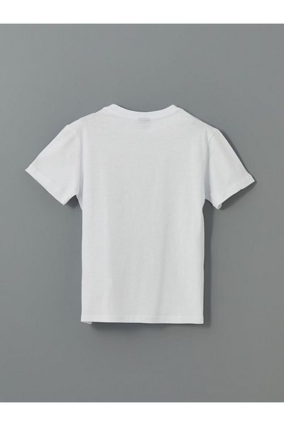 LC Waikiki Νέα σεζόν Crew Neck Boy's Tisort - S5I147Z4