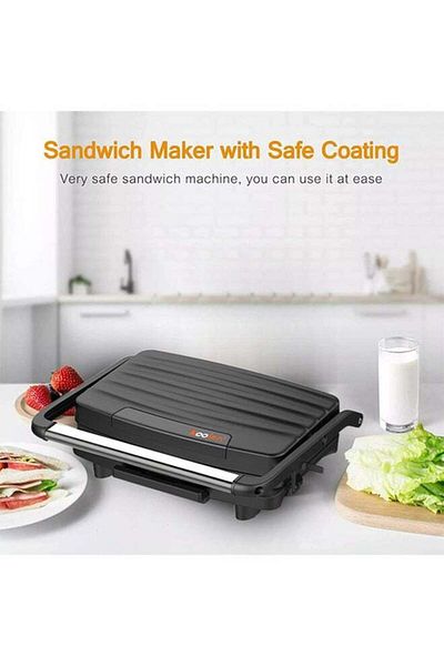 Koolen Colin 750W Sandwich Heater in Black