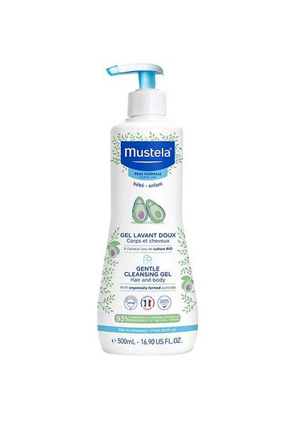 Mustela Gentle Baby Cleansing Gel for Hair and Body 500ml