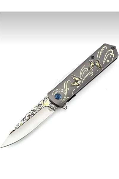 VAS.QUE Kelebek Desenli Çelik cakısı