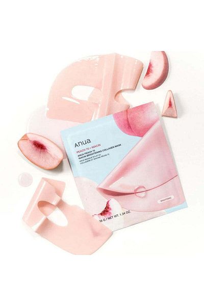 ANUA Peach 70 Niacin Brightening Collagen Mask 1pc