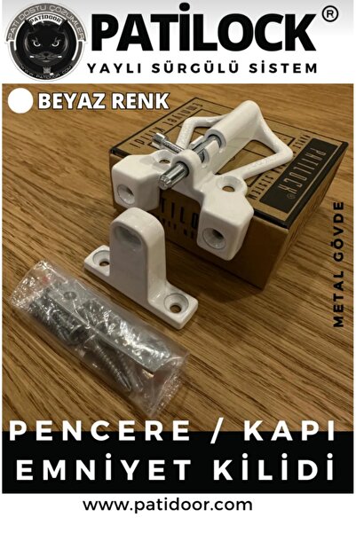 PATİDOOR Safety Lock for Sliding Windows and Doors.Burglar Lock Child Safety Lock.