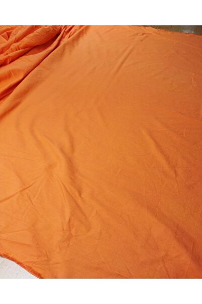 Kumaş Parça Тонкий габардин оранжевого кольору (ширина 150 см x довжина 280 см)