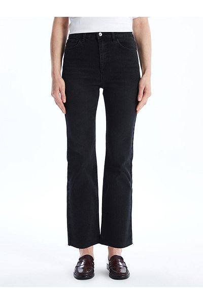LC Waikiki Crop Flare Women's Jean Pants