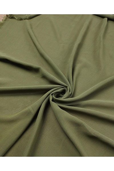 Kumaş Parça Λεπτή ύφανση σε πράσινο χέννα (Πλάτος 130 cm x Μήκος 210 cm)