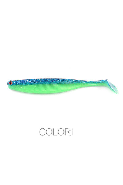 Choice18 70mm 8pcs 2.55g I NEW Supercontinent ShadTeez T-tail 50mm 70mm 100mm...