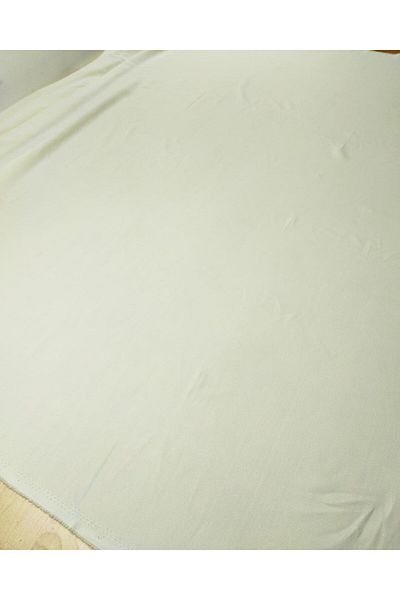 Kumaş Parça Κρεπ σε κρέμα χρώματος (Πλάτος 140 cm x Μήκος 160 cm)