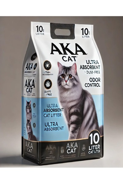 AKACAT Lavanta Kokulu Gri Bentonit 10 Lt