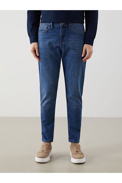 LC Waikiki Pantaloni de jeans pentru bărbați, sezon nou 710, cu croiala largi - S5JC16Z8
