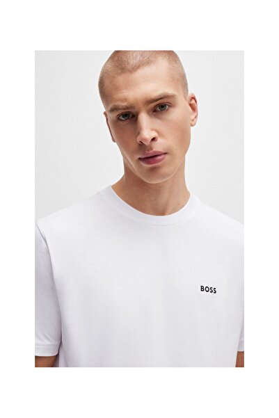 BOSS Stretch Cotton Crew Neck Regular Fit T Shirt Men's T SHIRT50506373 100