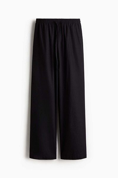 H&M Cotton drawstring trousers