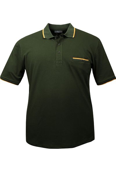 tambattal Large Size Lycra Pique Polo Neck T-Shirt with Pockets Suitable for 115Kg-160Kg