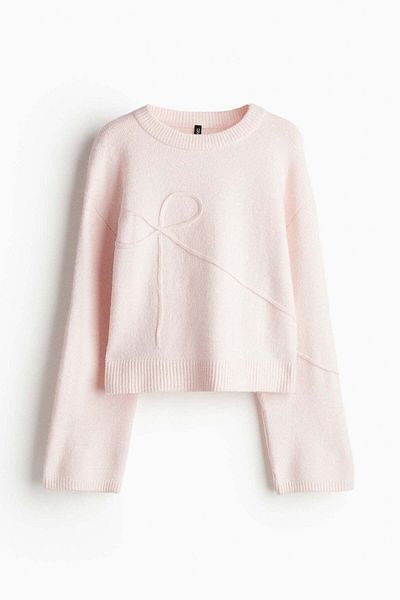 H&M سترة مزينة بالتطريز