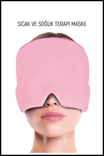 GXMPRO Migren, Baş Ağrısı Şapka Jel Buz Maske, Sıcak Ve Soğuk Terapi, Stres G...