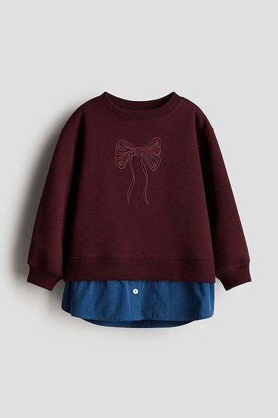 H&M Double-layered sweatshirt