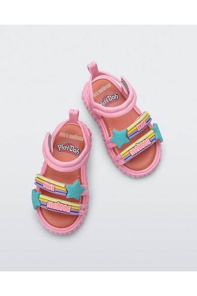 Mini Melissa Create Girl's Colorful Sandals