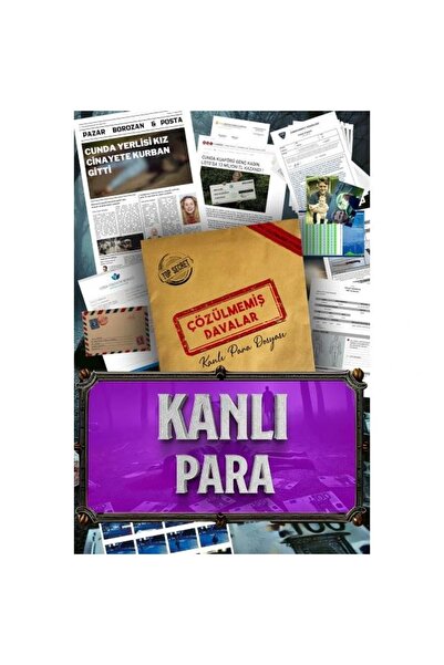 İthaki Yayınları MOLFY KANLI PARA DEDEKTİF OYUNU 13+