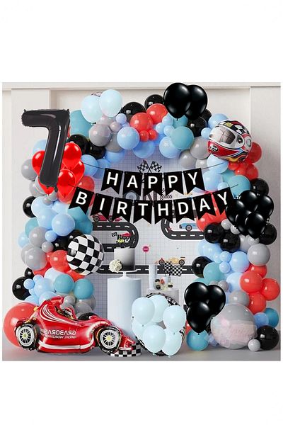 Partile Conventions Party Kit - Birthday Festival Application with Age Figures