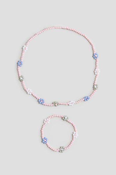 H&M Beaded jewellery set