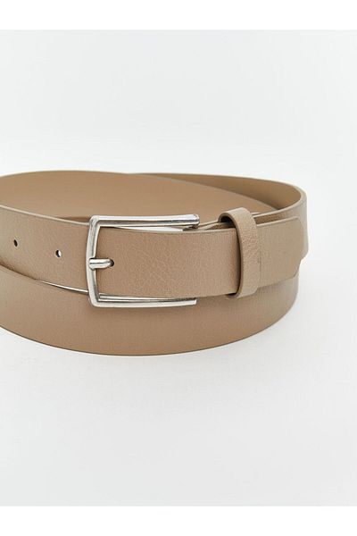 LC Waikiki Black Leather Look Women's Belt