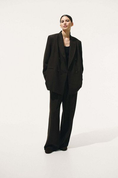 H&M Linen-blend blazer