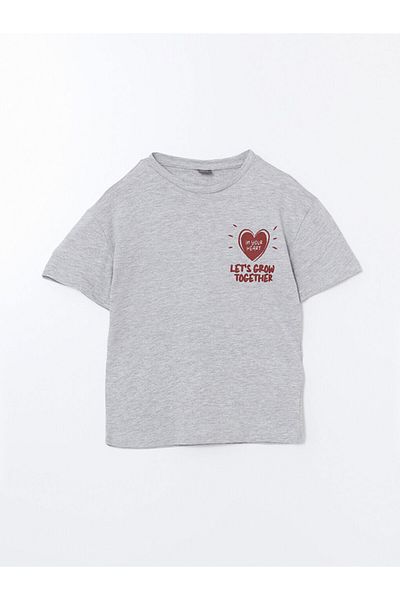 LC Waikiki Νέα σεζόν Crew Neck Girl's Tisort - S5IJ14Z4