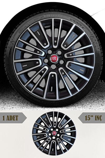 PackGar Fiat Egea Urban 15'' İnç Jant Kapağı 1 ADET (5 bijon bütün fiat araçl...