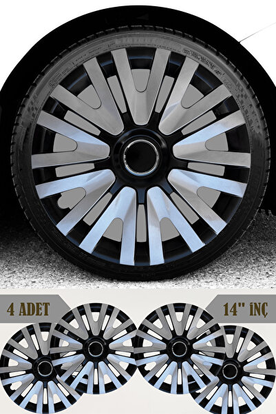 PackGar Opel Corsa B C D E 14'' İnç Jant Kapağı 4 ADET Çift Renk 307
